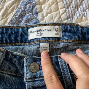 Abercrombie and Fitch The Dad Hi Rise Curve Love